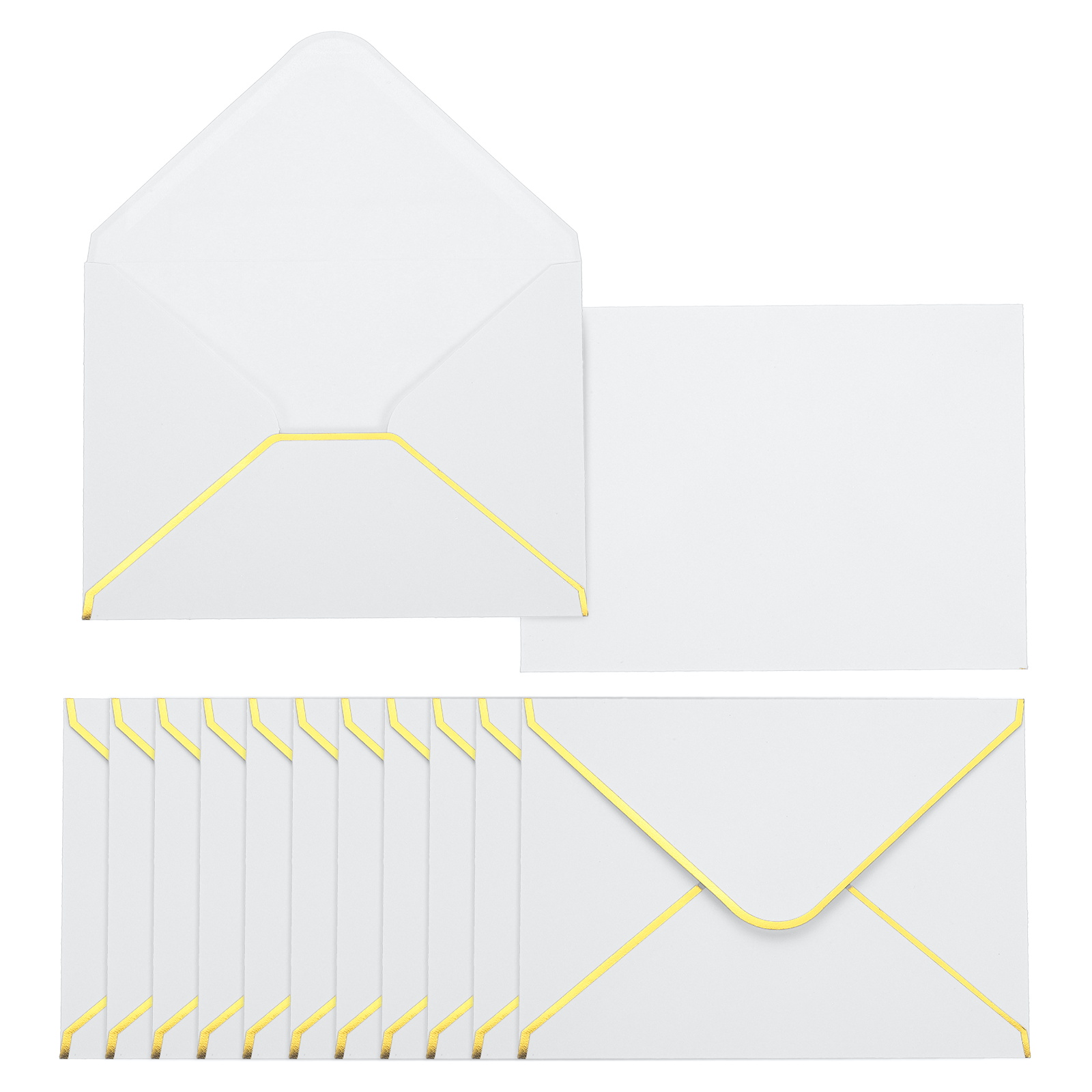 Wax Seal Letter Kit - Enveloppes A6 à rabat en V
