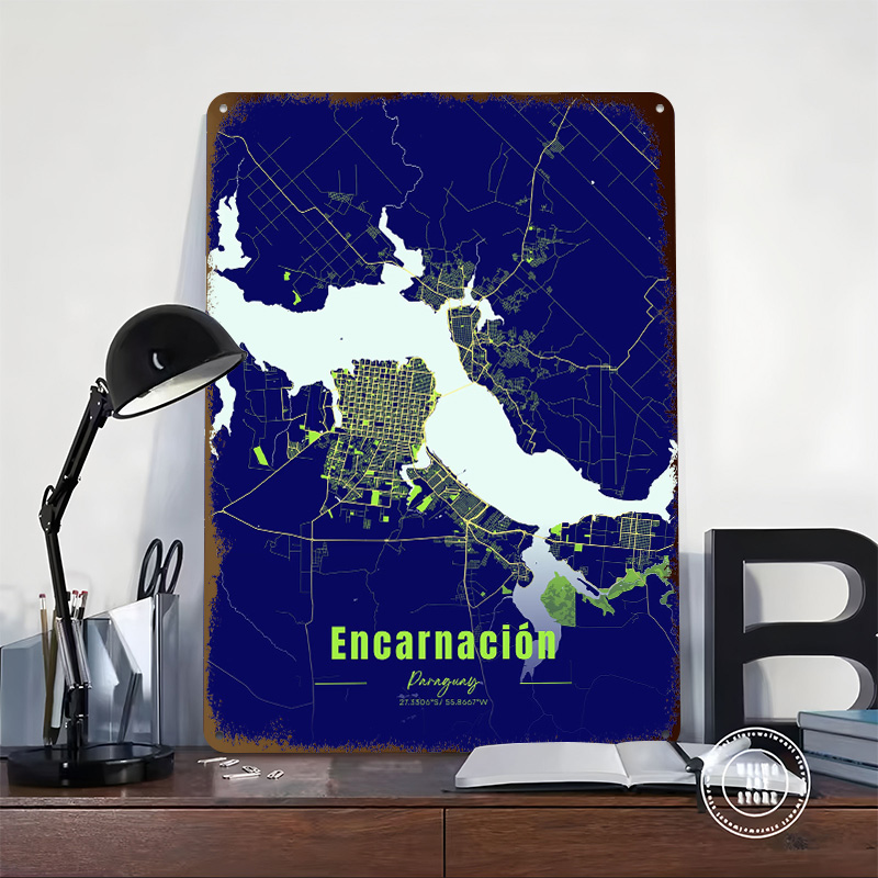 Décoration Encarnación, articl - Custom Map Poster avis et prix
