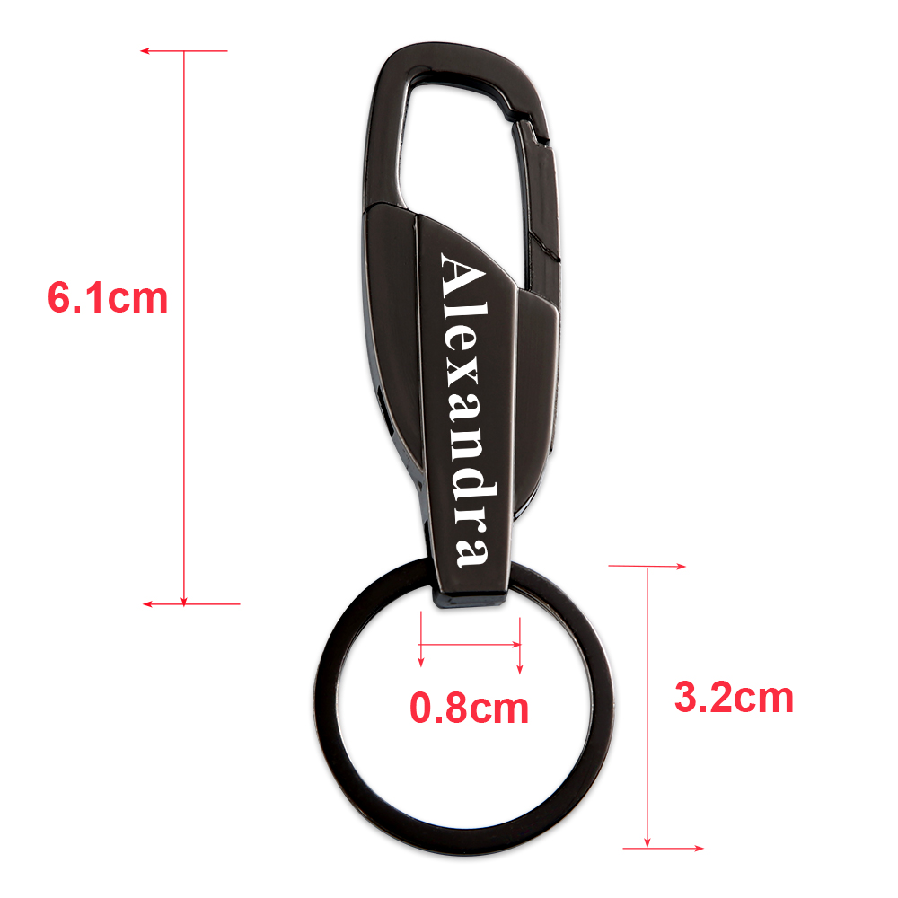 Porte-clés personnalisé avec l - Initial Ring Custom avis et prix