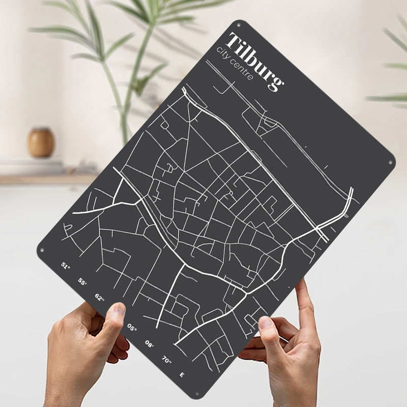 Affiche imprimée de la carte d - Custom Map Poster avis et prix