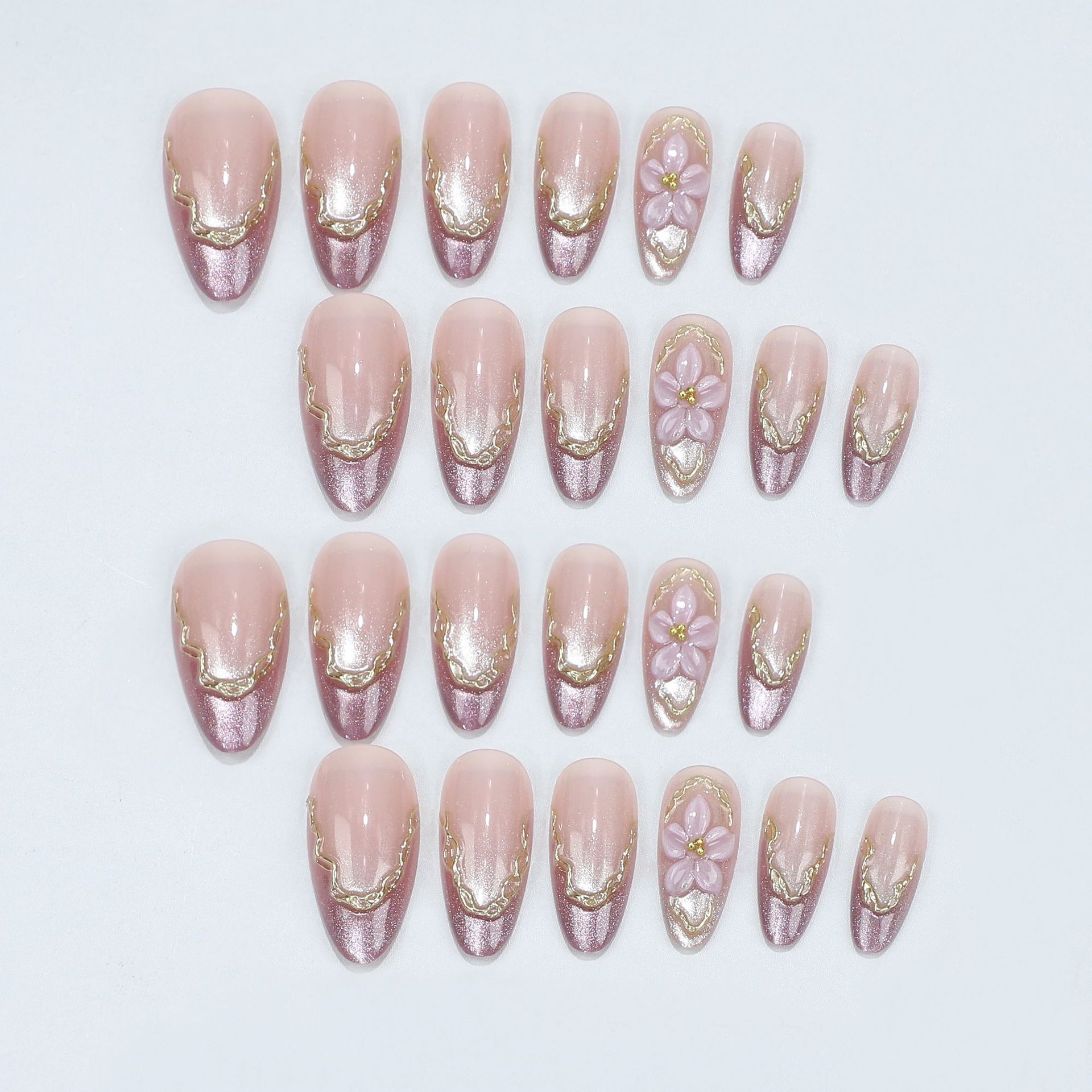 Faux ongles 3D fleuris avec ef - Pressed Flower Art avis et prix