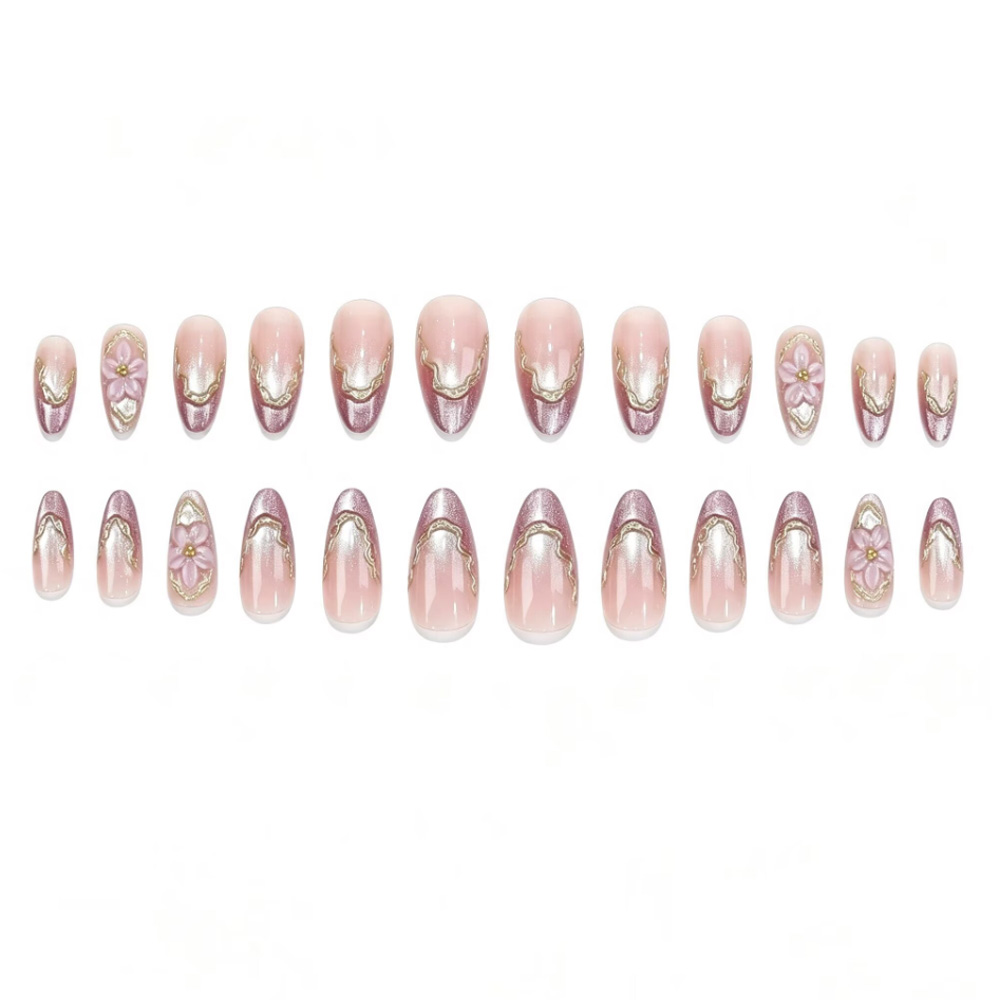Faux ongles 3D fleuris avec ef - Pressed Flower Art avis et prix