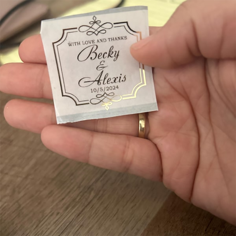 Étiquettes autocollantes trans - Personalised Candle Label avis et prix