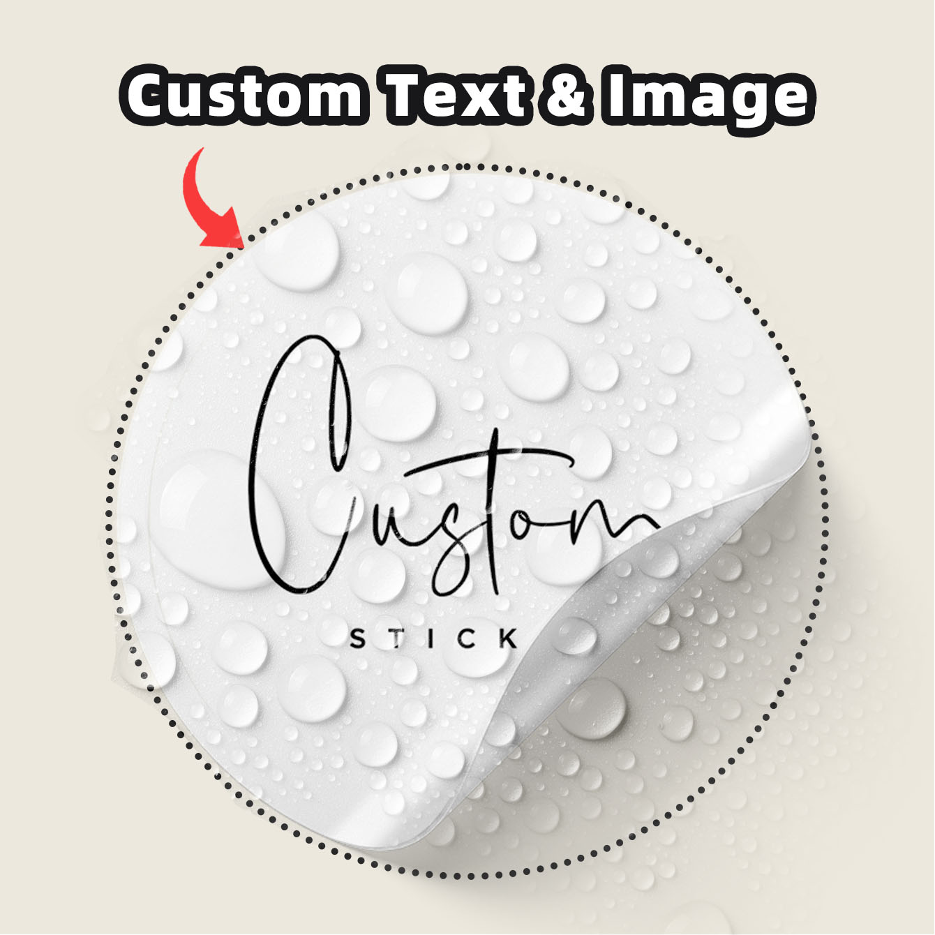 Autocollants ronds personnalis - Personalised Candle Label avis et prix
