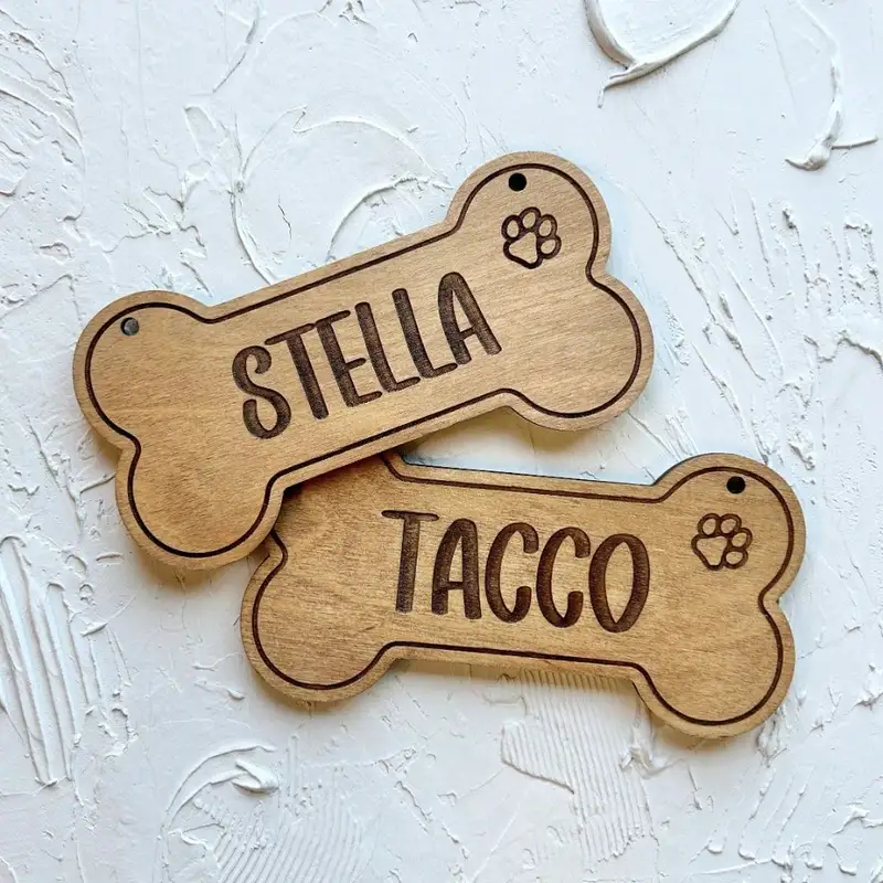 5 Pièces – Plaques d'identific - Pet Portrait Custom avis et prix
