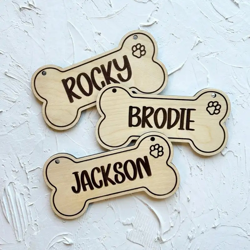 5 Pièces – Plaques d'identific - Pet Portrait Custom avis et prix
