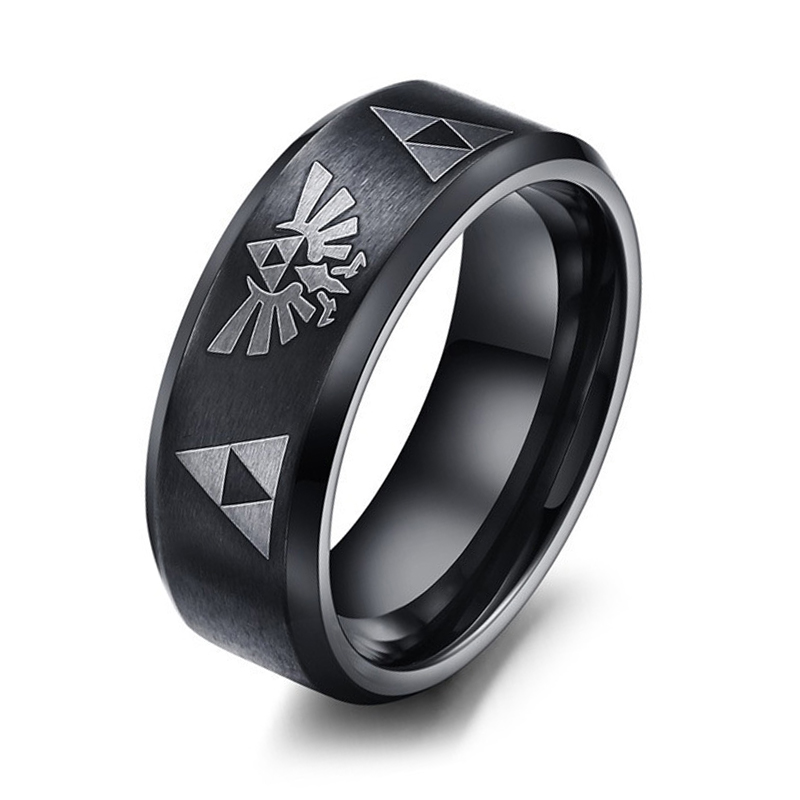 Bague Triangle Triforce en aci - Initial Ring Custom avis et prix