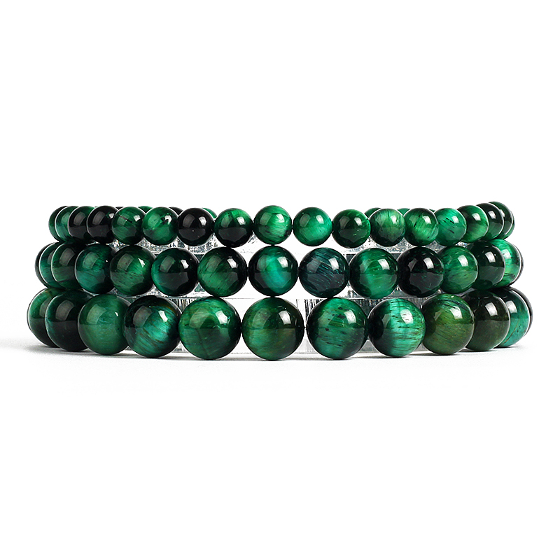 Bracelet œil de tigre vert Roy - Coordinates Bracelet avis et prix