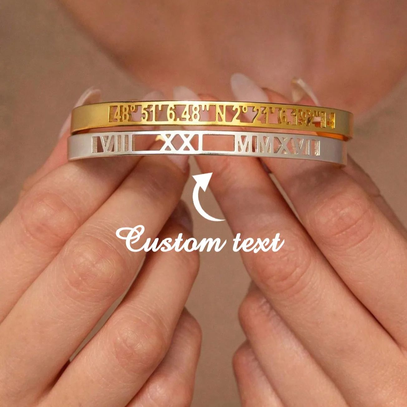 Bracelets en chiffres romains  - Coordinates Bracelet avis et prix