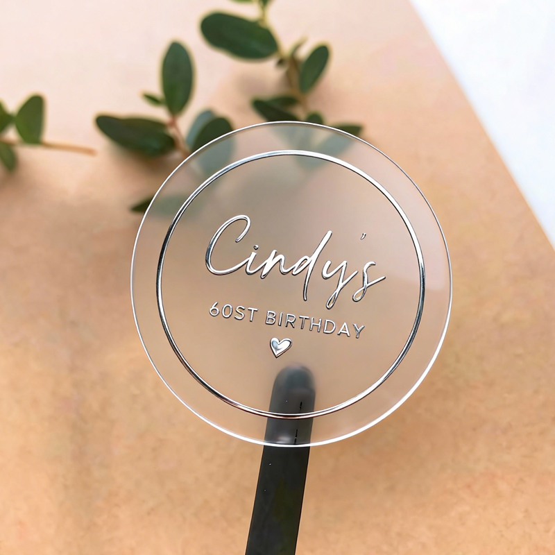 Autocollants d'anniversaire pe - Personalised Candle Label avis et prix